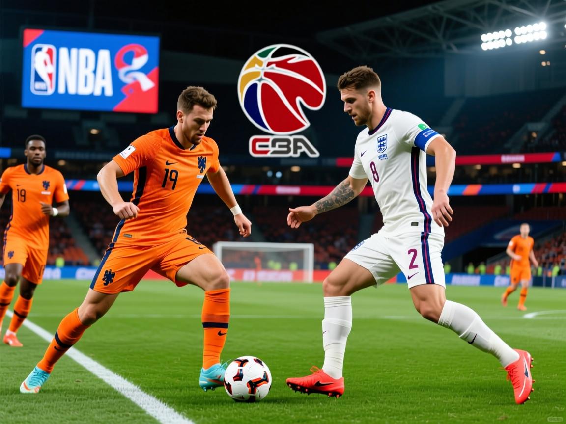 荷兰国家队战平英格兰国家队，争夺小组头名  第2张