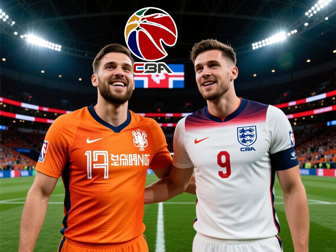 荷兰国家队战平英格兰国家队，争夺小组头名